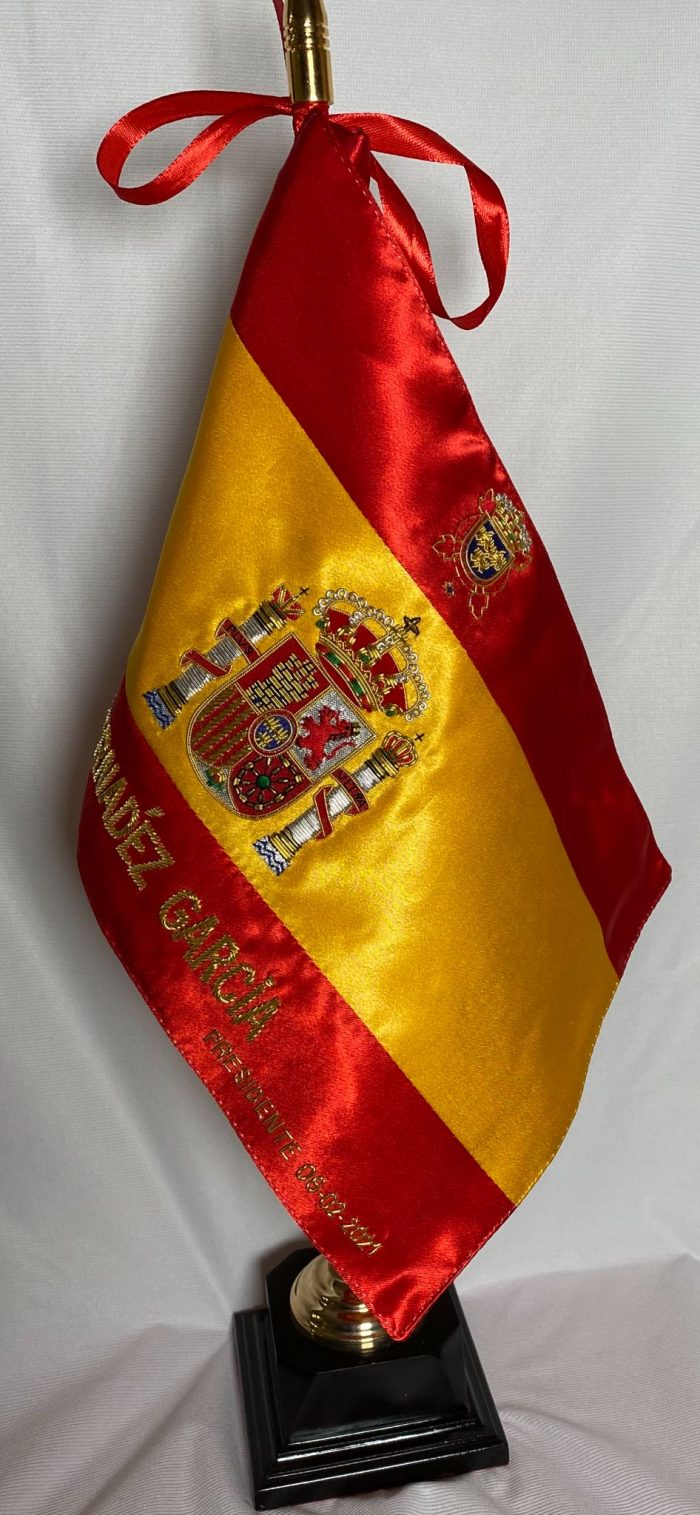 Bandera de sobremesa bordada - Imagen 3