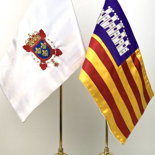 Banderín sobremesa