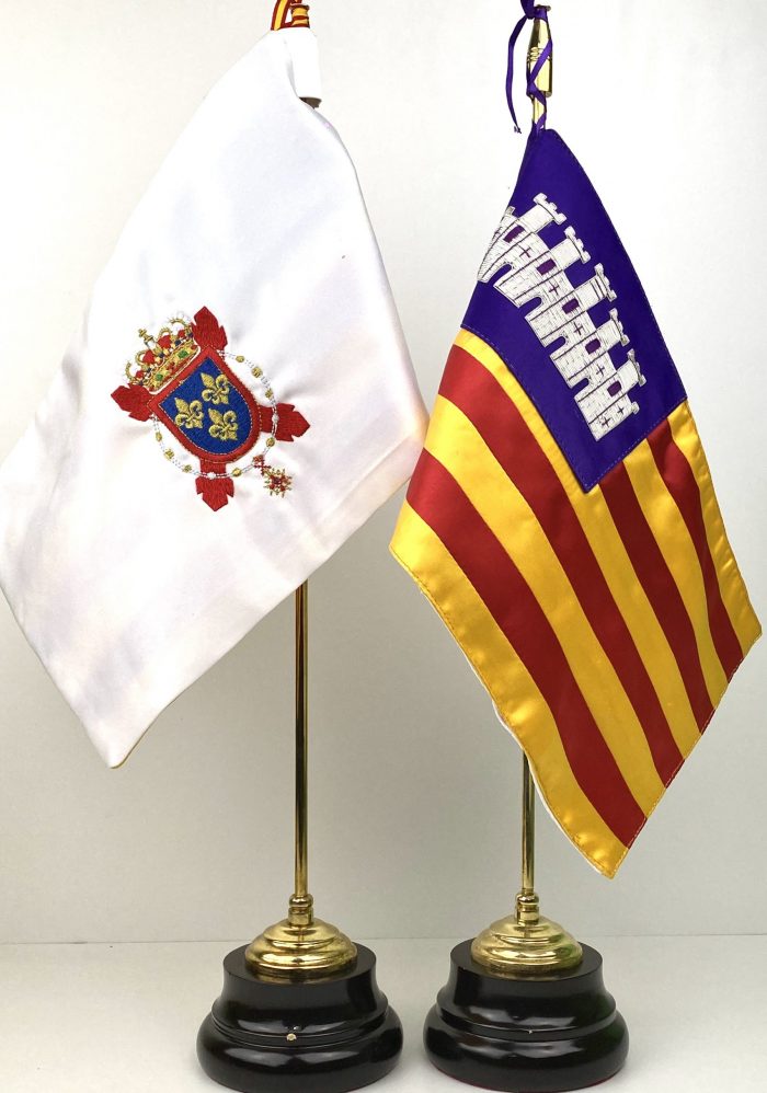 Banderín sobremesa