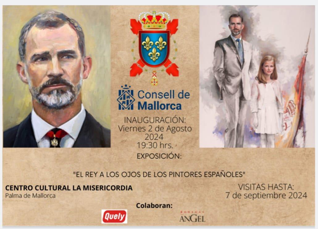 Se inaugura en Palma de Mallorca la Exposición «El Rey a los ojos de los pintores españoles»