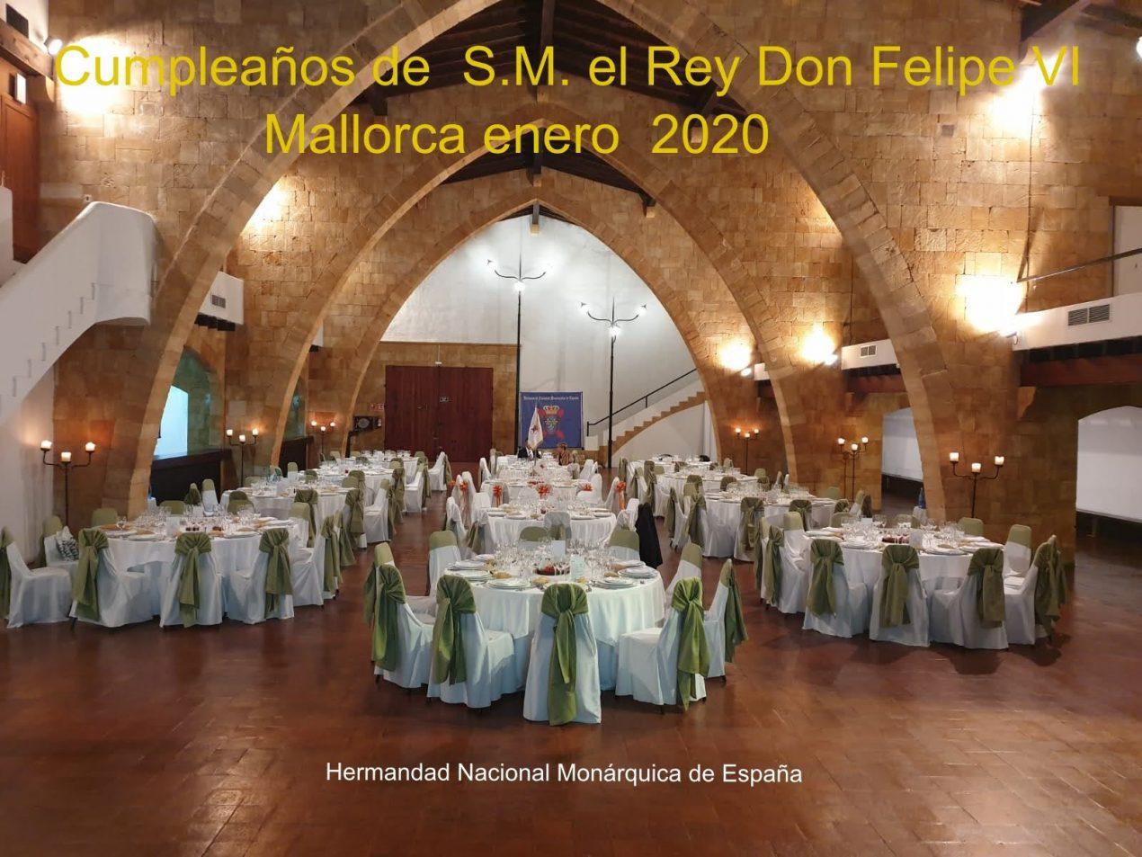 Cena en honor del cumpleaños de SM el Rey