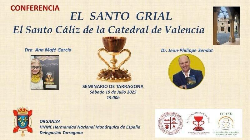 La delegación de Tarragona organiza la conferencia «El Santo Grial»
